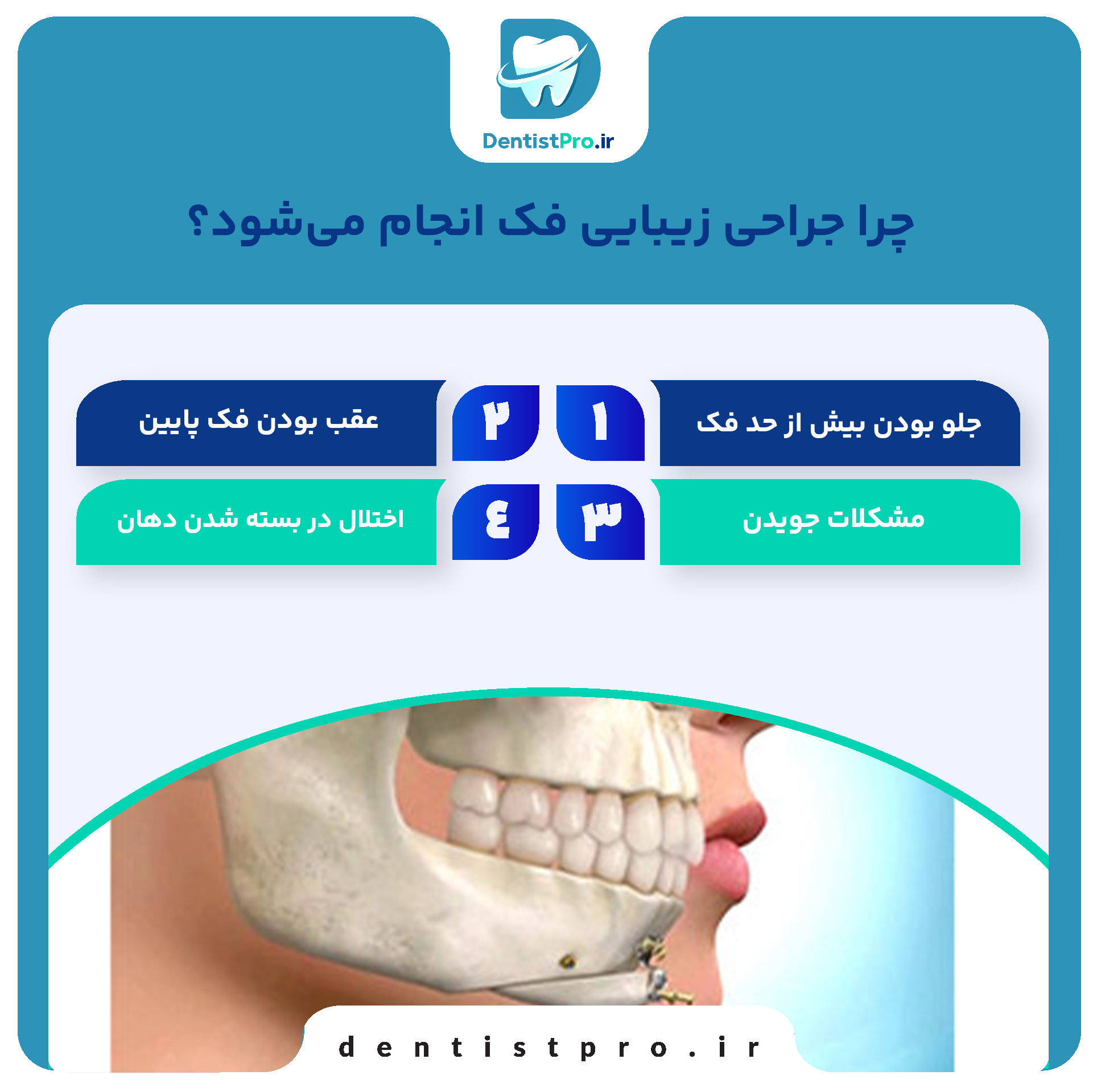 جراحی زیبایی فک؛ تعادل چهره، اعتماد به‌نفس دوباره