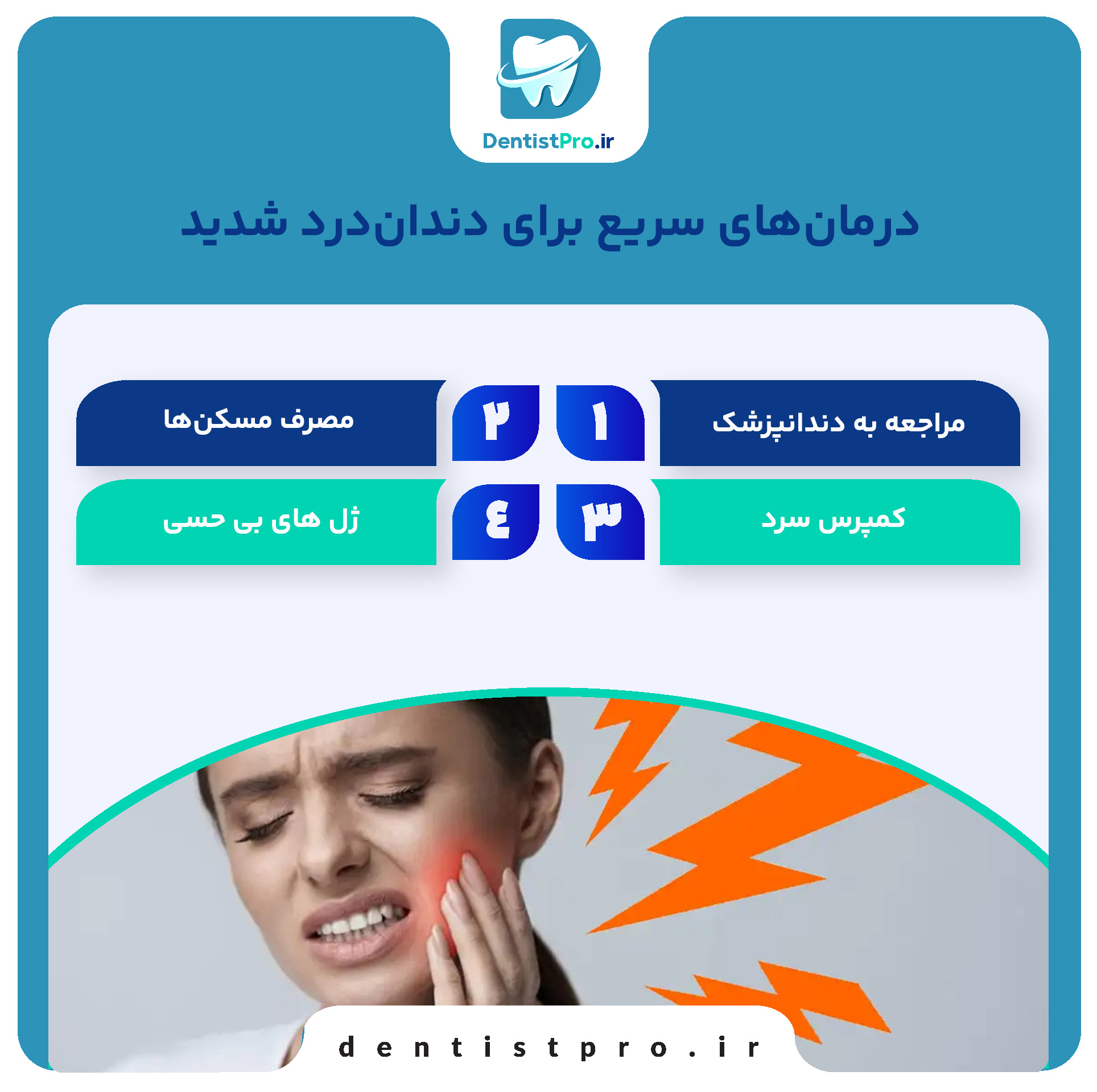 راه حل های سریع برای مشکلات دندانپزشکی+ 15 راهکار موثر