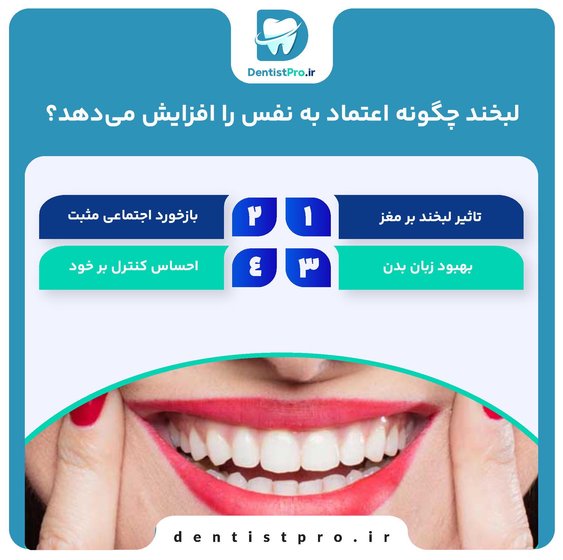 اعتماد به نفس با یک لبخند؛ قدرتی پنهان در چهره شما 27 اعتماد به نفس با یک لبخند؛ قدرتی پنهان در چهره شما