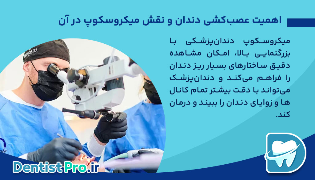 عصب کشی دندان با میکروسکوپ: تحولی بزرگ در درمانهای ریشه 26 عصب کشی دندان با میکروسکوپ: تحولی بزرگ در درمانهای ریشه