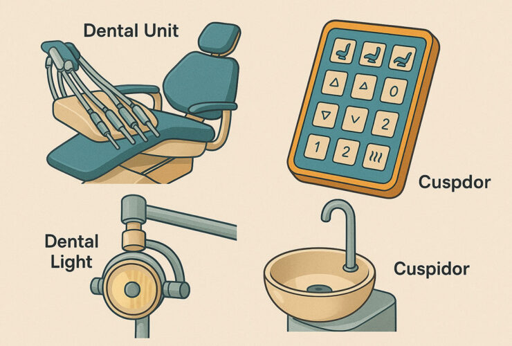 راهنمای کامل آشنایی با اجزای یونیت دندانپزشکی 38 راهنمای کامل آشنایی با اجزای یونیت دندانپزشکی