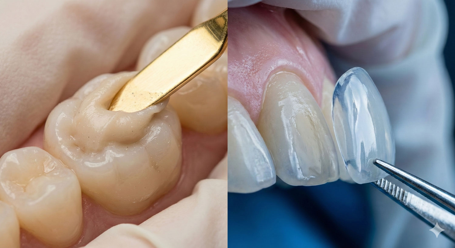 برای چه دندان‌ها و افرادی کامپوزیت بهتر از لمینت است؟