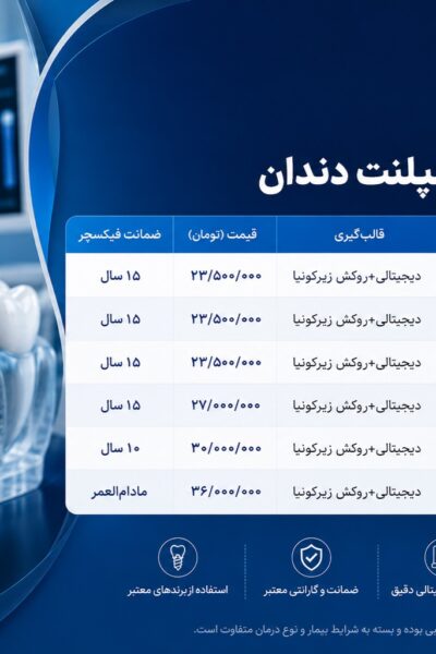 قیمت ایمپلنت
